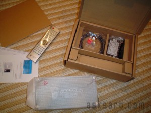 Popcorn Hour A-100 - Unpacking