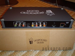 Popcorn Hour A-100 - Back view